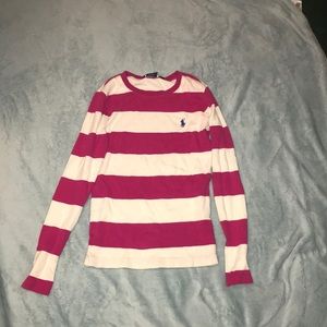 Long sleeve striped shirt